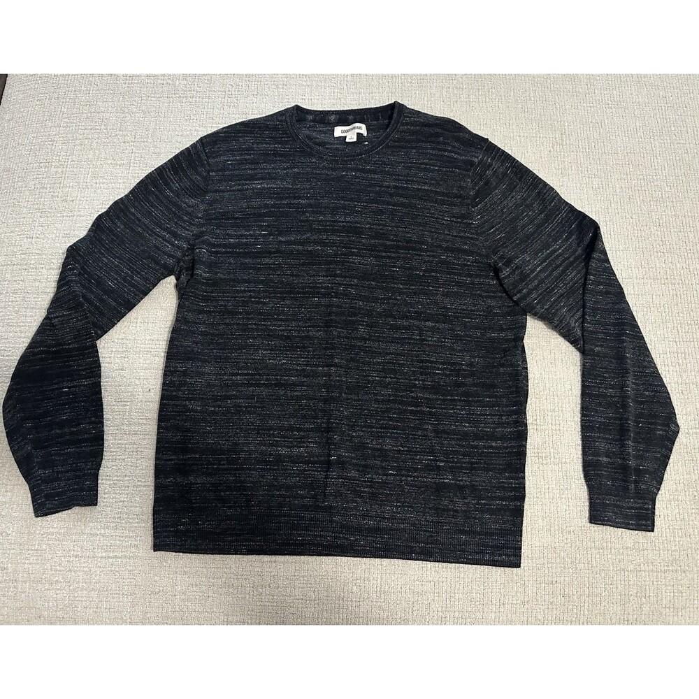 GOODTHREADS Men’s Grey Knitted Sweater Size L